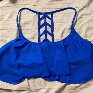 Blue bikini top from Pink
